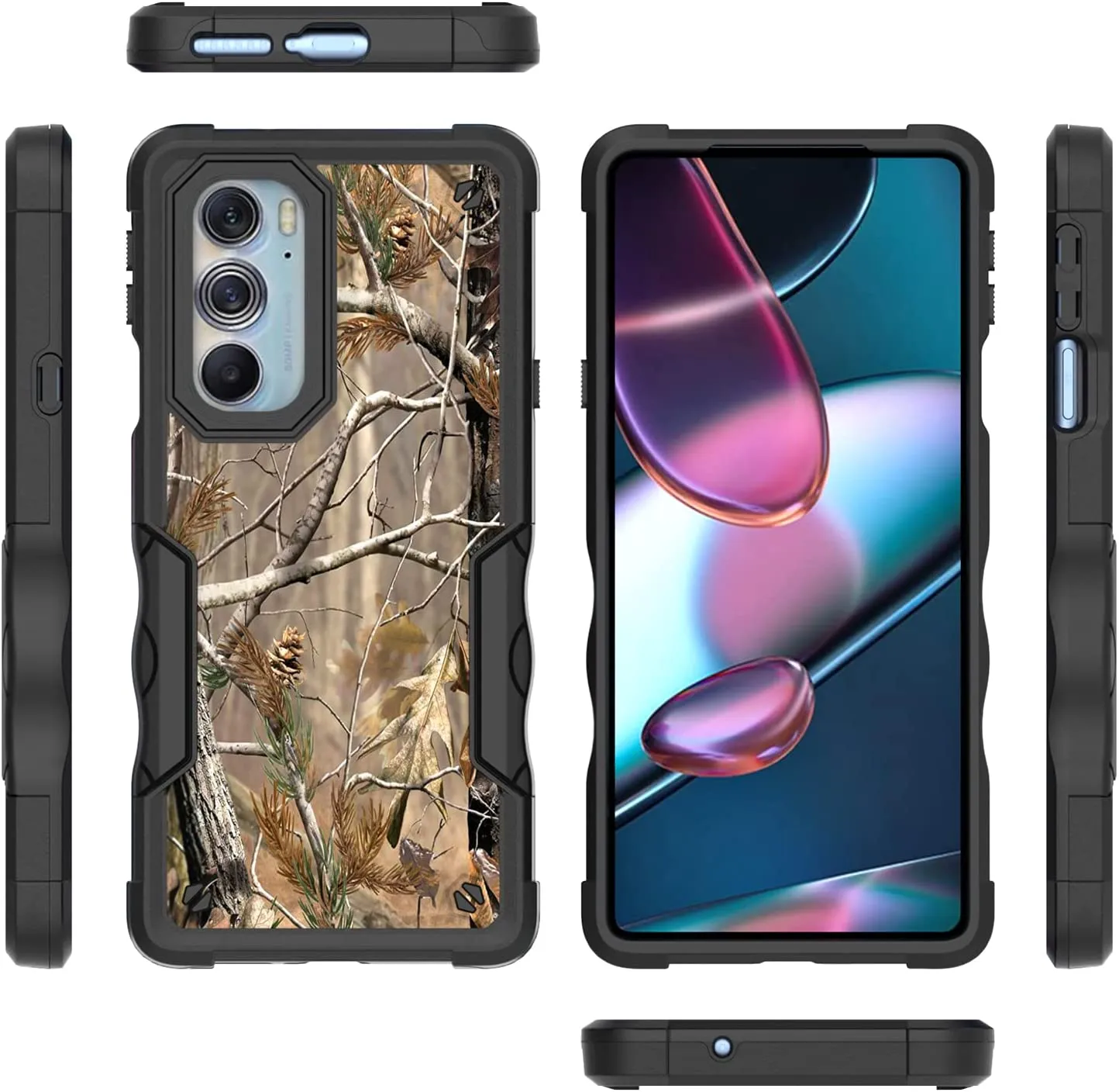 Motorola Edge  Plus / Moto Edge 30 Pro/Edge X30 Case - Camo