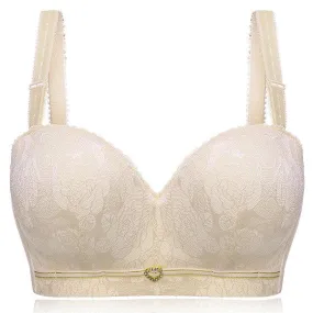 Movable Strapes Invisible Push Up Gather Wedding Bras