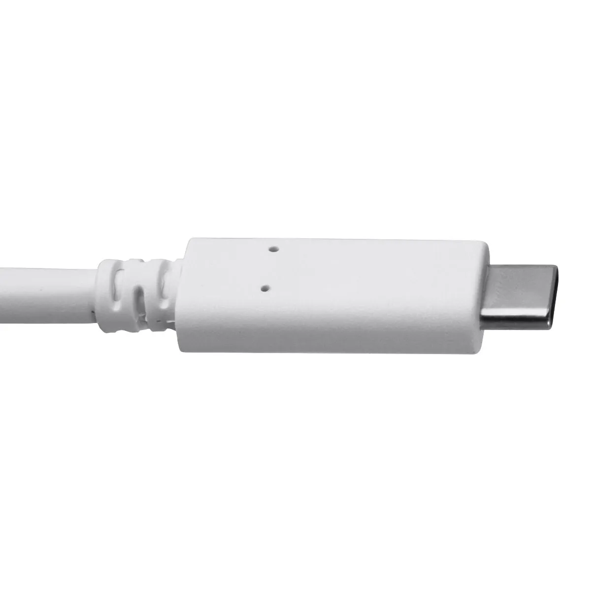 mWorks! mPower! (6-Foot) Round USB-C to USB-C Charging Cable - White