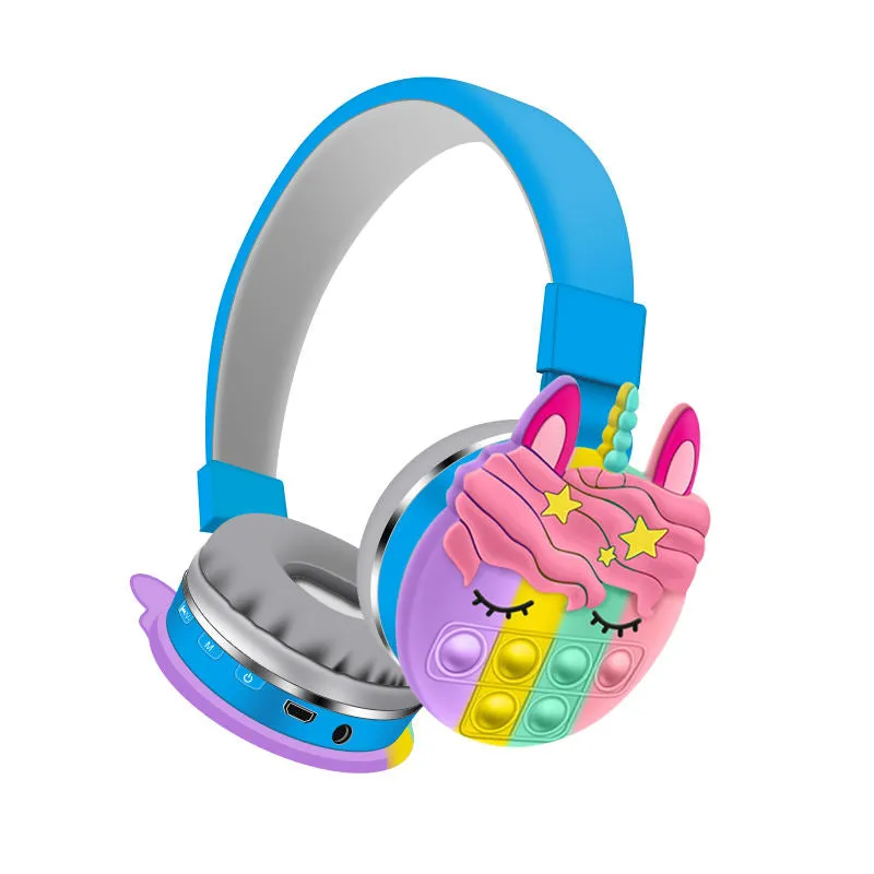 (Net) Wireless Unicorn Bluetooth Headphones / TK-688A