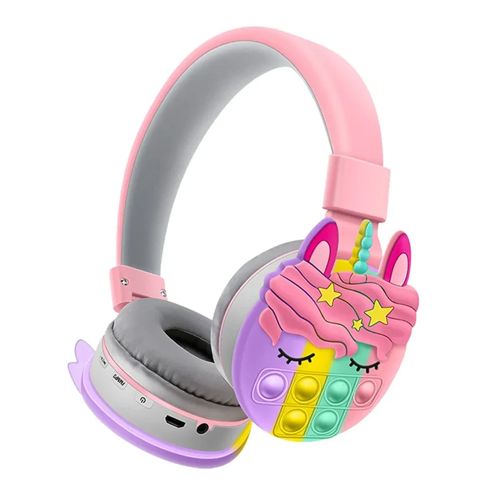 (Net) Wireless Unicorn Bluetooth Headphones / TK-688A