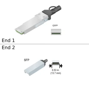 NetApp NO_FRU_Mellanox_MFA1A00-C010_10m - 10m Data Cable with Plug QSFP28/QSFP28 | NO_FRU_Mellanox_MFA1A00-C010_