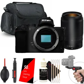 Nikon Z50 Mirrorless Digital Camera with Nikon Z DX 50-250mm VR Lens Accessory Kit