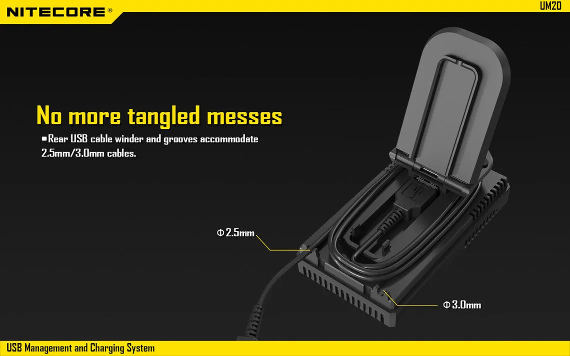 Nitecore UM20 USB Charger