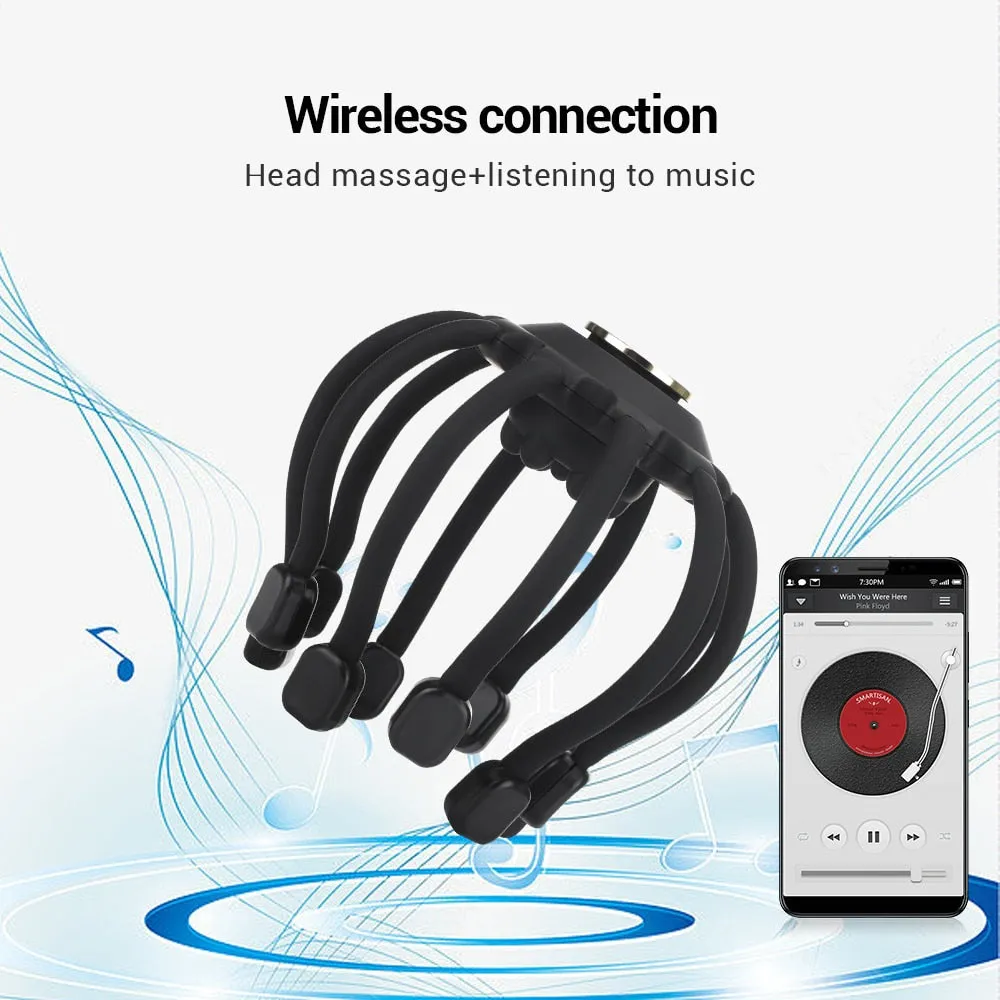 Octopus Claw Wireless Relaxing Head Massager