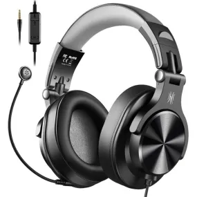 OneOdio A71D Noise-Canceling Wired Headphones with Removable Microphone