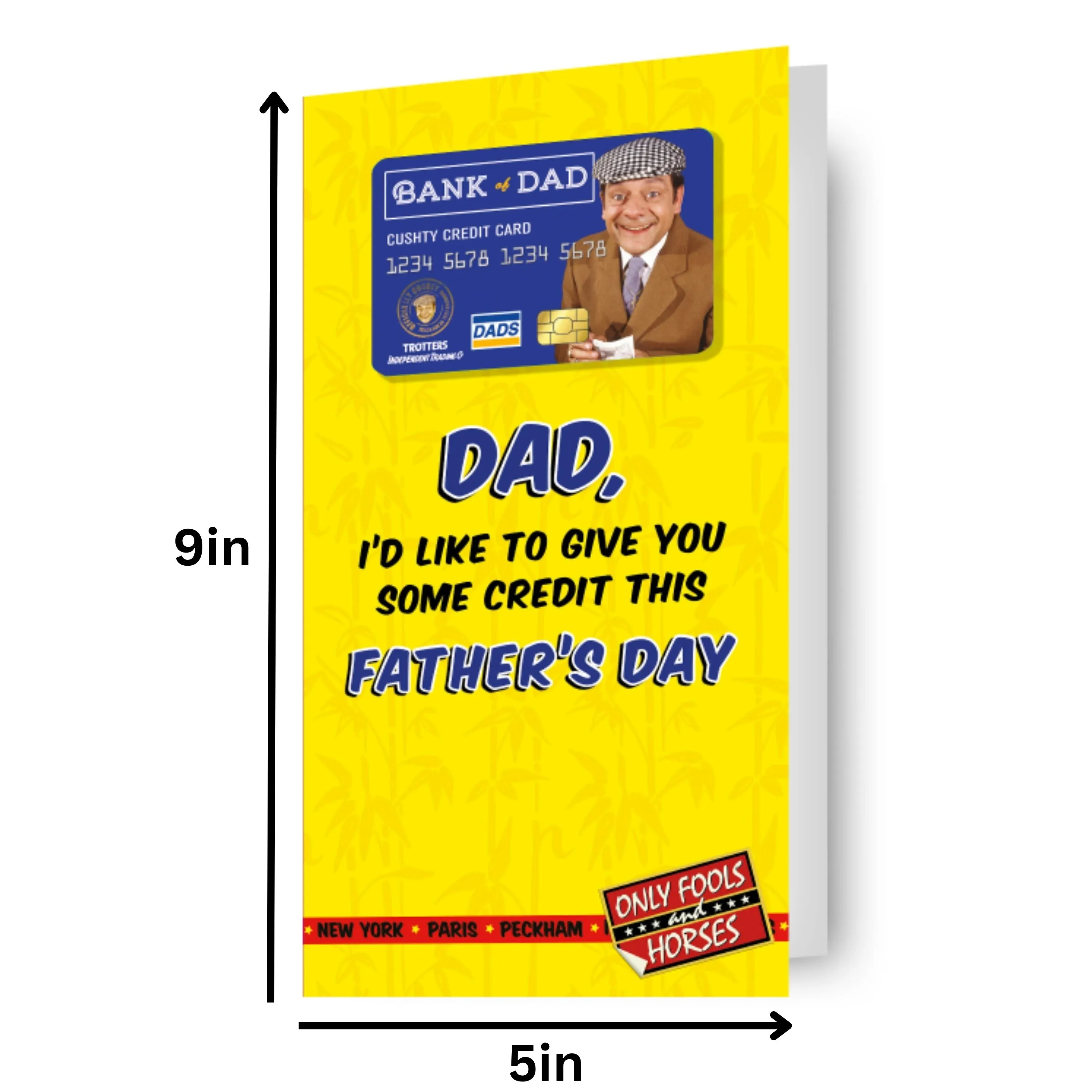 Only Fools and Horses 'Bank Of Dad' Father's Day Card