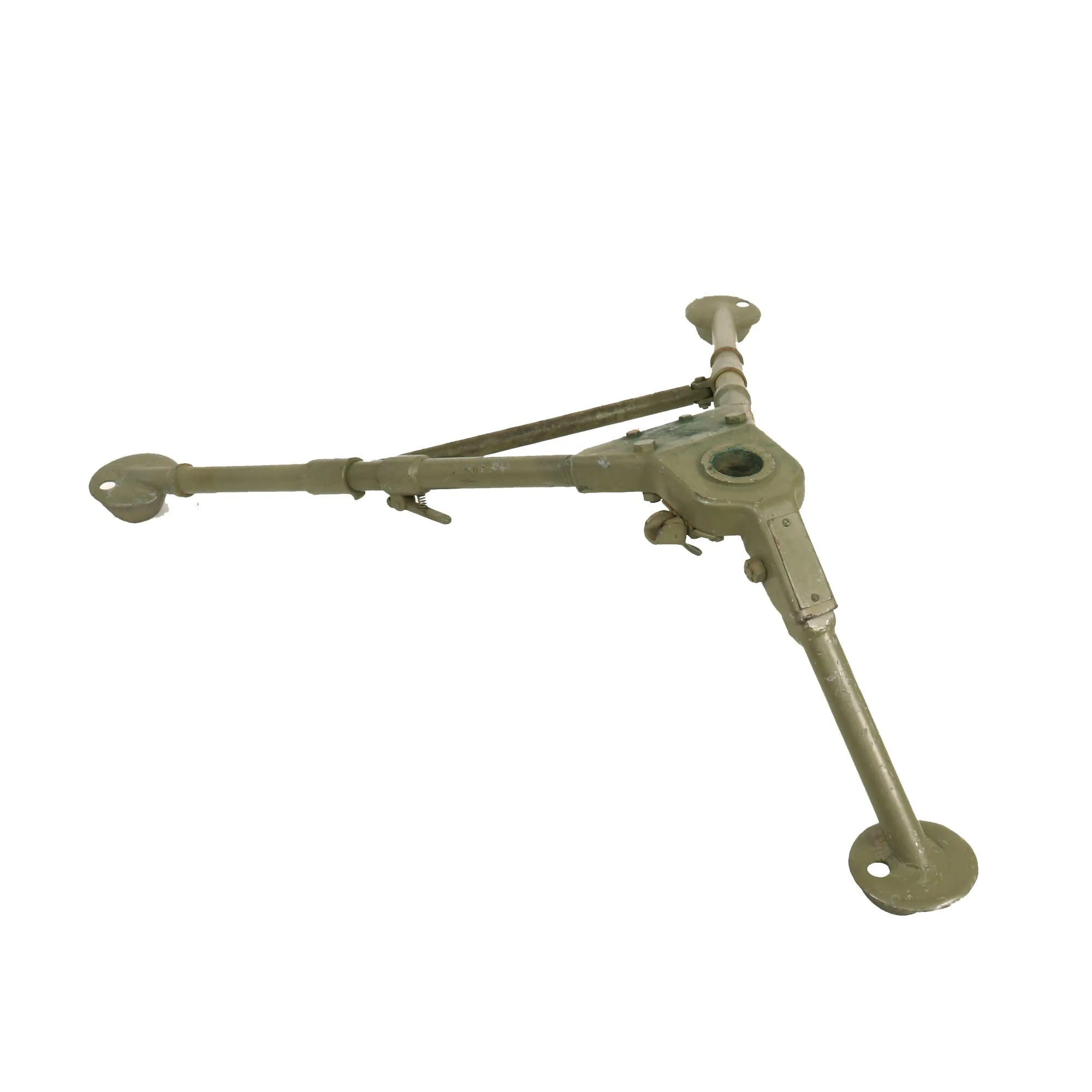 Original U.S. WWII Mount Tripod Cal .30 M2 for the Browning M1919A4 by LAMSON with Data Plate - dated 1942