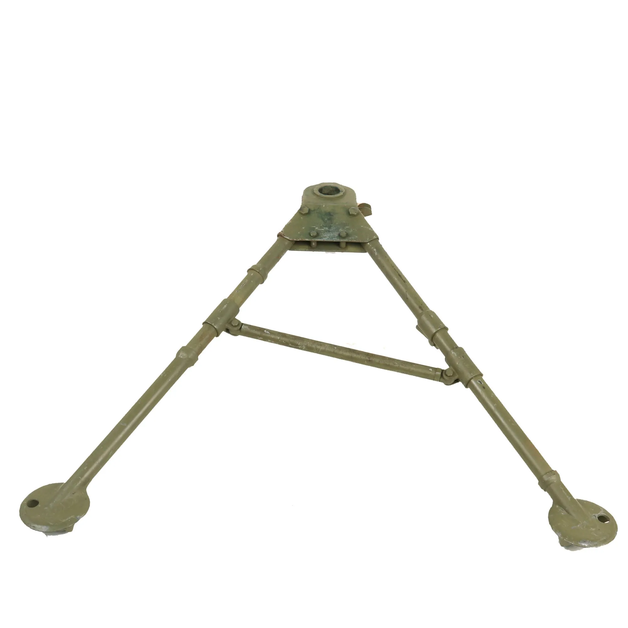 Original U.S. WWII Mount Tripod Cal .30 M2 for the Browning M1919A4 by LAMSON with Data Plate - dated 1942