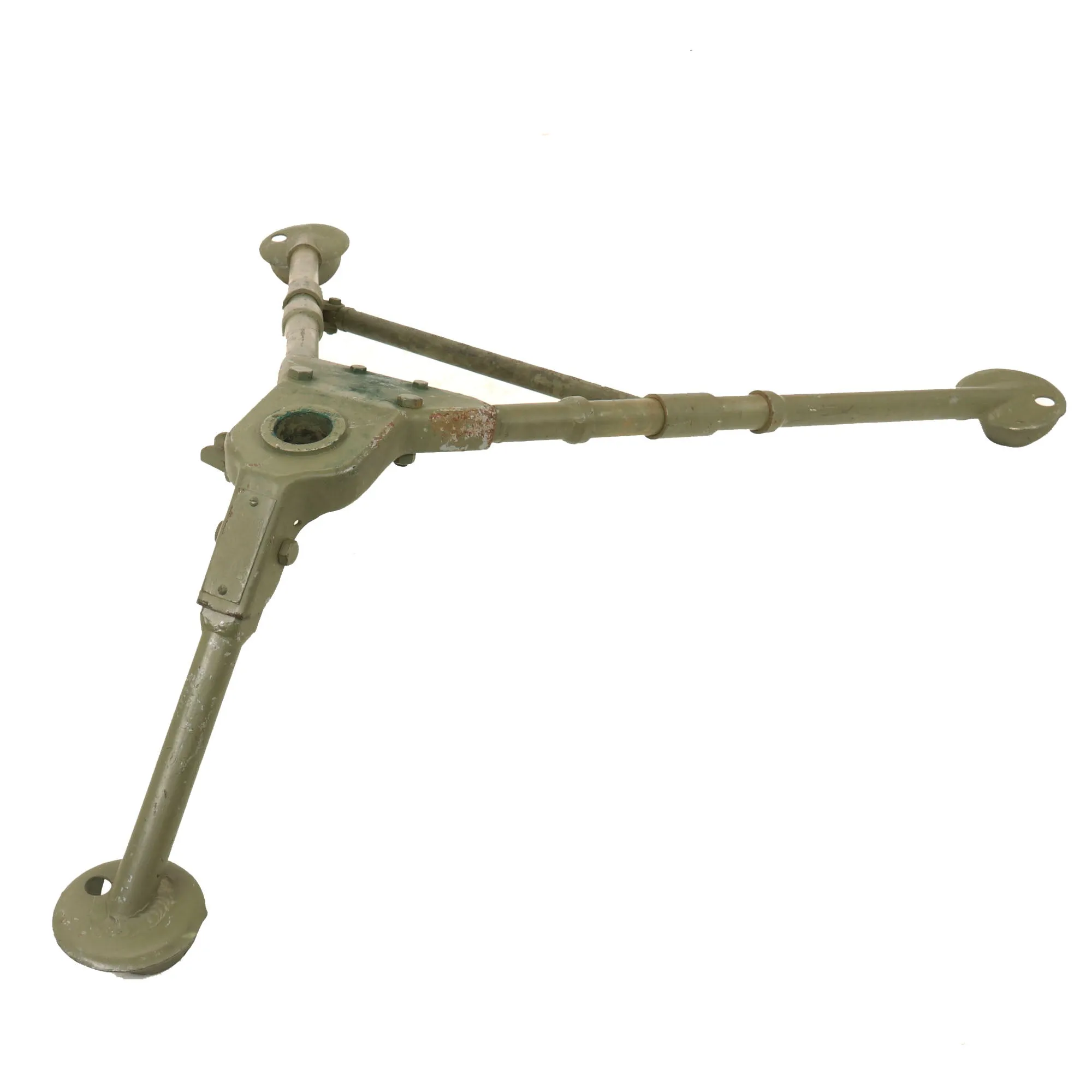 Original U.S. WWII Mount Tripod Cal .30 M2 for the Browning M1919A4 by LAMSON with Data Plate - dated 1942