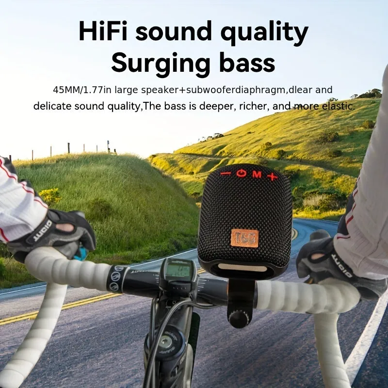 Outdoor Bicycle Wireless Speaker ,BT Built-in Mic Hands