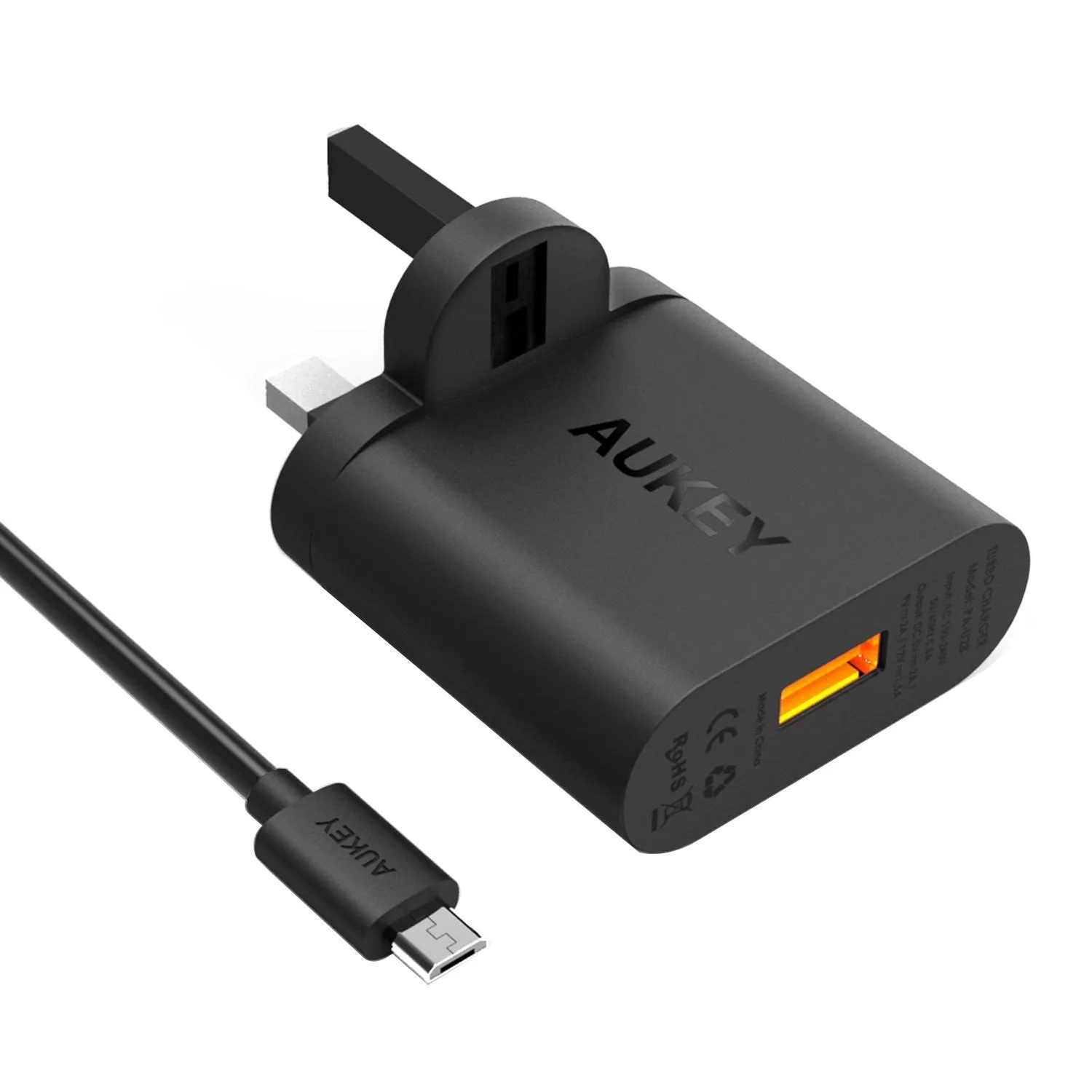 PA-U28 Qualcomm Quick Charge 2.0 Wall Charger (UK PLUG)