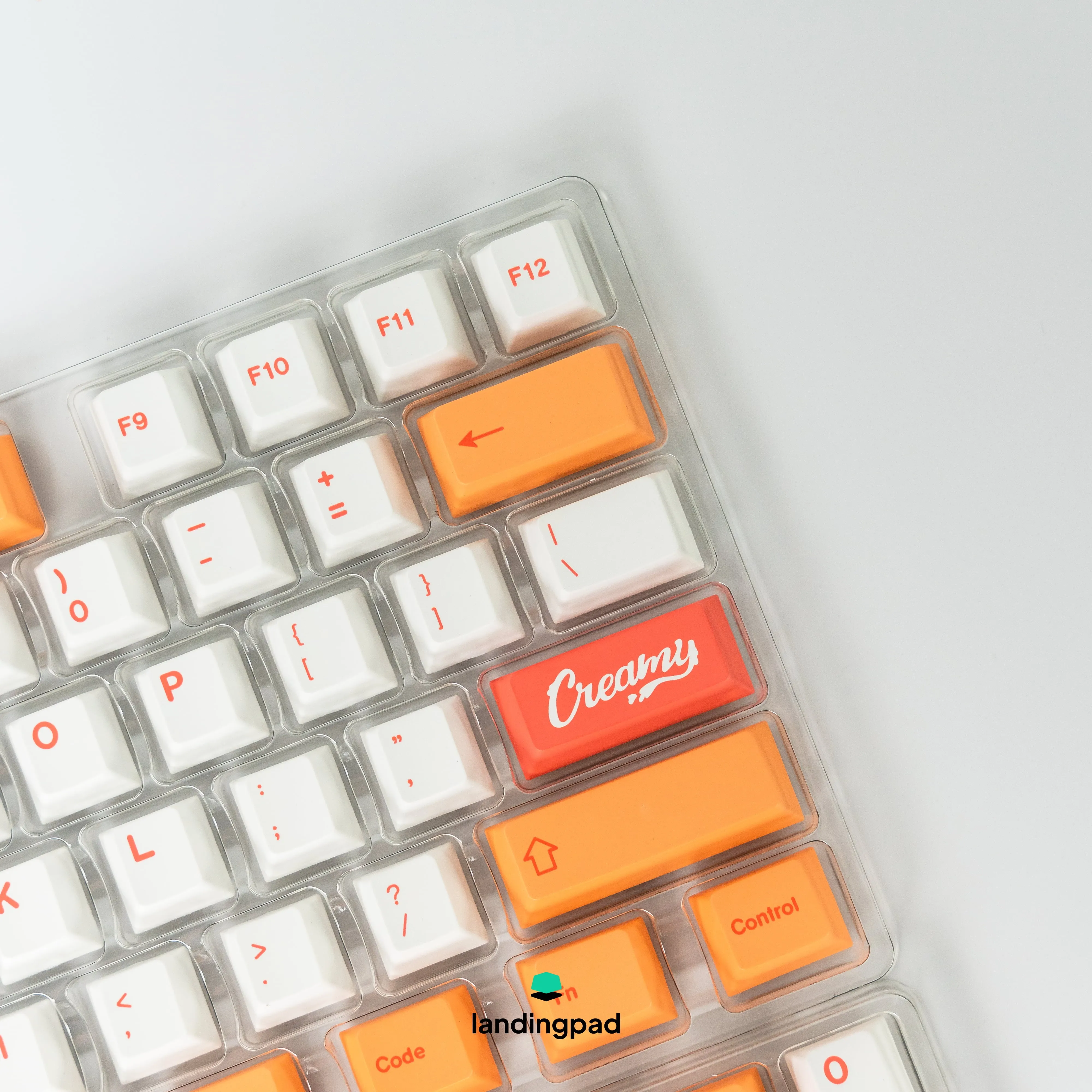 Peaches and Cream PBT Keycap Set