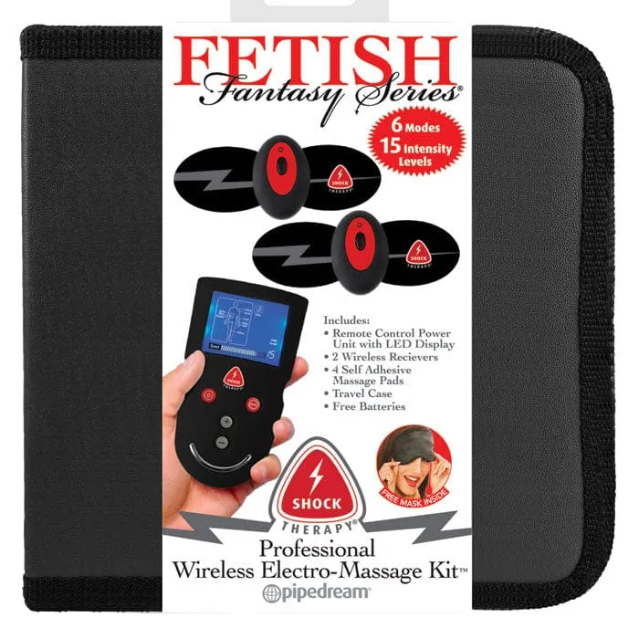 Pipedream Products Fetish Fantasy Professional Wireless Electro-Massage Kit