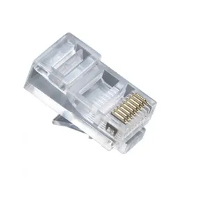 Platinum Tools 106143J RJ45 CAT5e (8P8C), Flat Cable, Stranded Wire, 100 pc. Jar