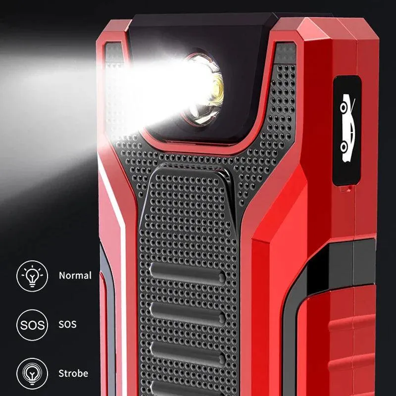 Portable 12V Car Jump Starter & Power Bank with 1200A Peak Current