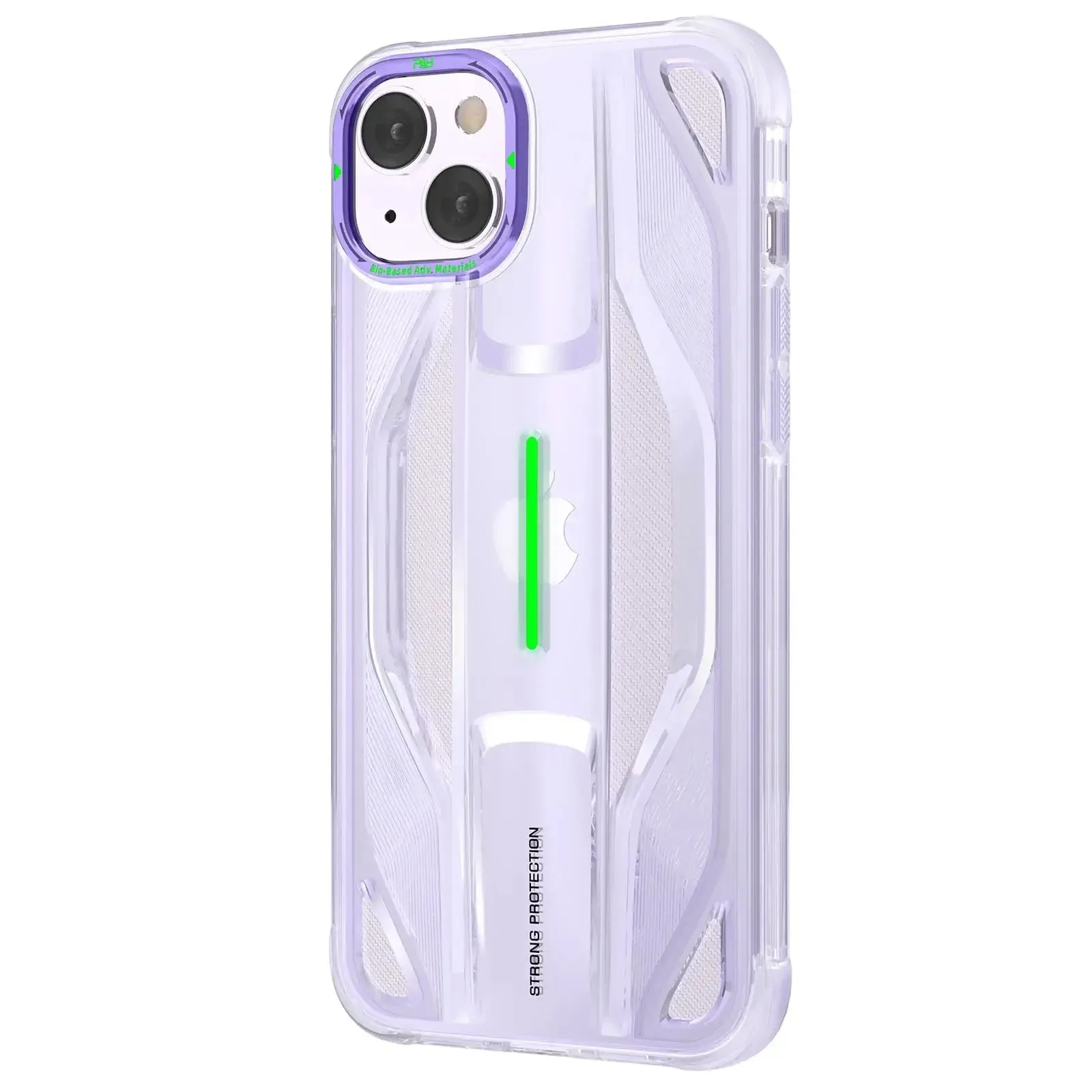 PQY Supercar Military Grade Shockproof Luminous Case Cover