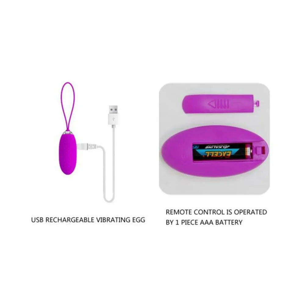 Pretty Love Joanna Purple Bullet Vibrator