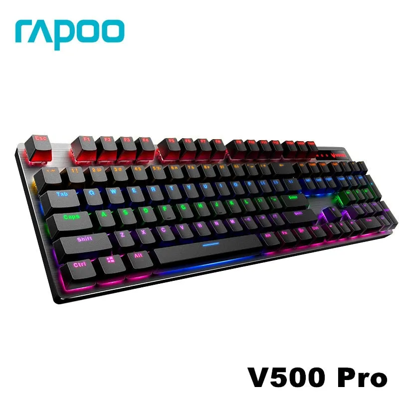 Rapoo V500 Alloy Version Mechanical Gaming Keyboard