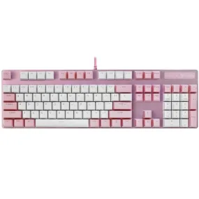 Rapoo V500PRO Pink Multiple Mode Backlit Gaming Mechanical Keyboard