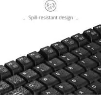 RAPOO X1800 WIRELESS KEYBOARD AND MOUSE COMBO