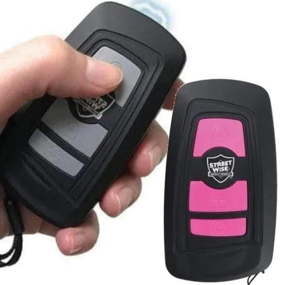 Razor Key Fob 23 Million Volt Stun Gun Panic Alarm Combo