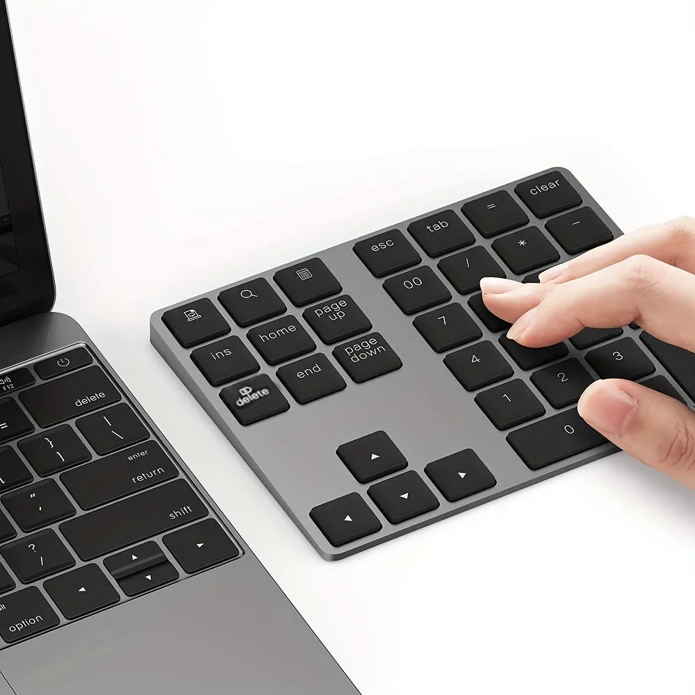 Rechargeable Wireless BT Digital Keyboard For Financial Accounting, Stock Trading & Portable Office Use