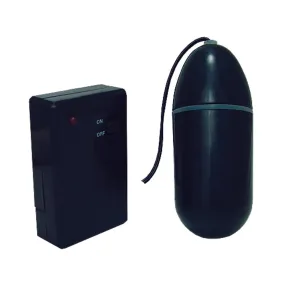 Remote Control Bullet Vibrator Black