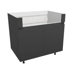 RTA - Lacquer Grey - Farm Sink Base Cabinet | 30"W x 30"H x 23.8"D