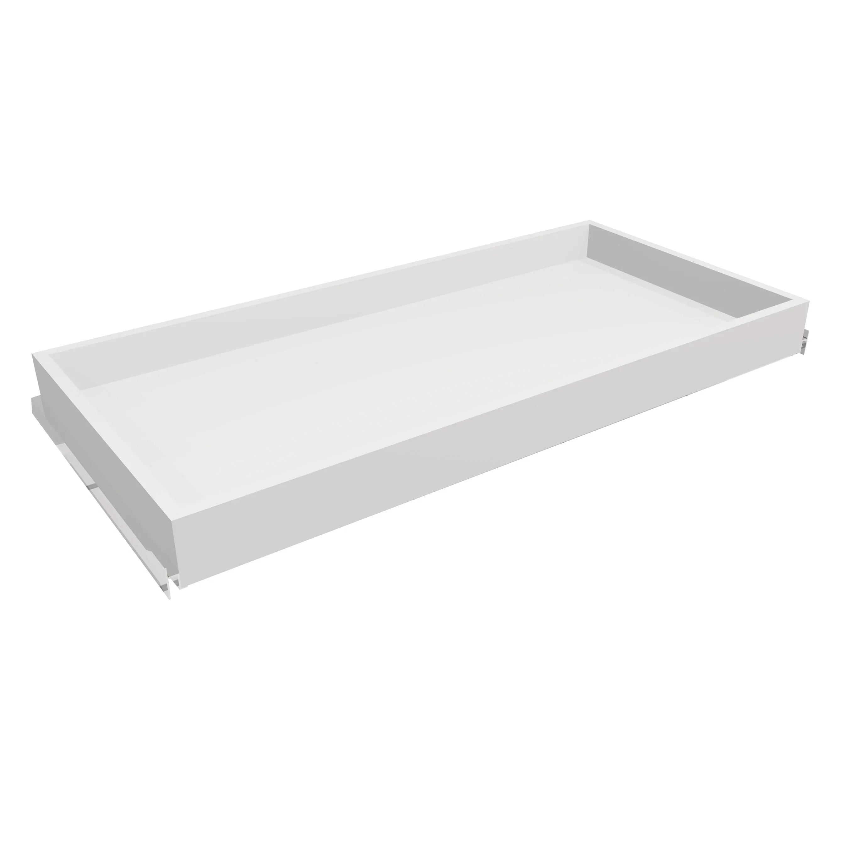 RTA - White Shaker - Roll Out Tray - Base Cabinet | 27" W