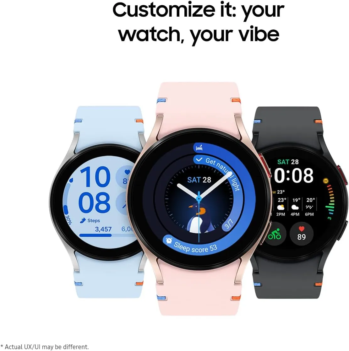 Samsung Galaxy Watch FE Bluetooth 40mm Smart Watch - Blue