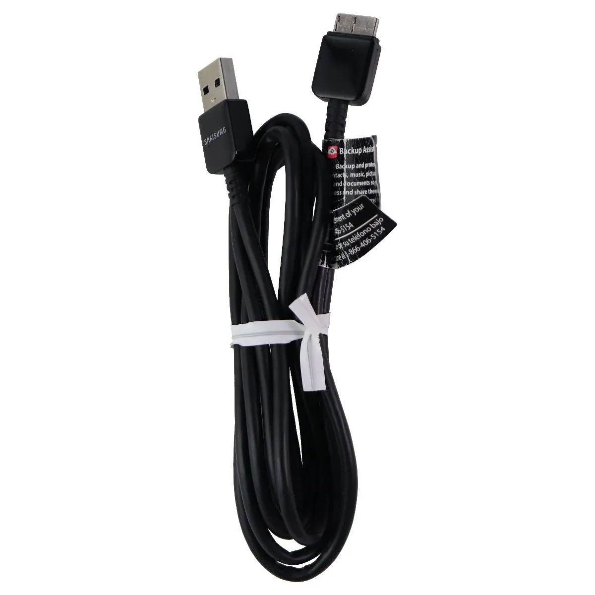 Samsung OEM Micro-USB 3.0 Data Sync and Charging Cable 5 Ft - Black