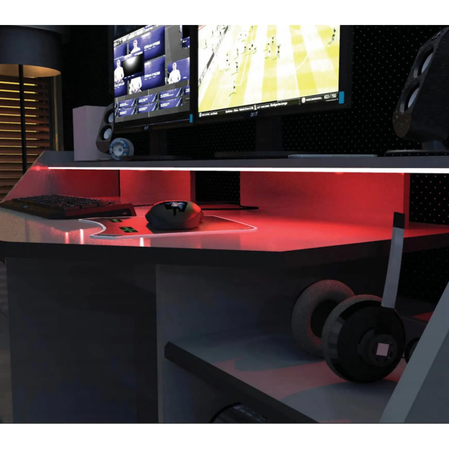 SetUp Gaming Desk Workstation Parisot