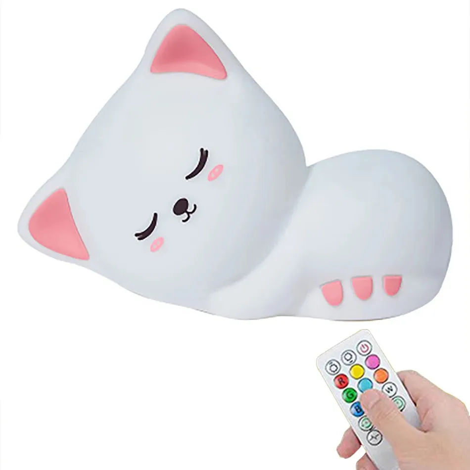 Sleepy Kitty Night Light