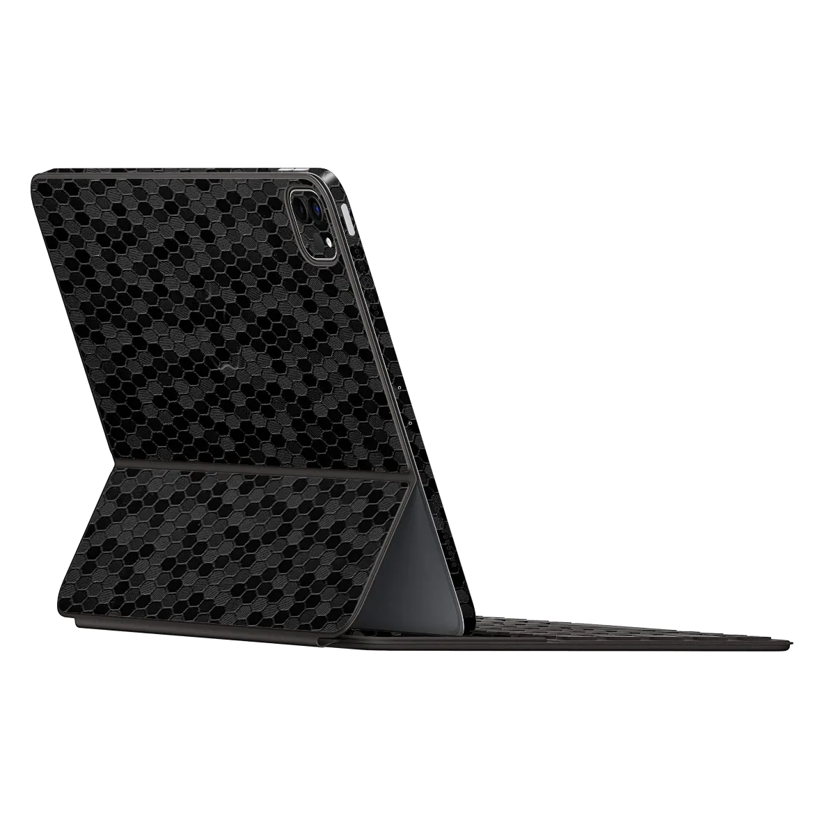 Smart Keyboard FOLIO for iPad Pro 12.9" LUXURIA BLACK HONEYCOMB 3D TEXTURED Skin