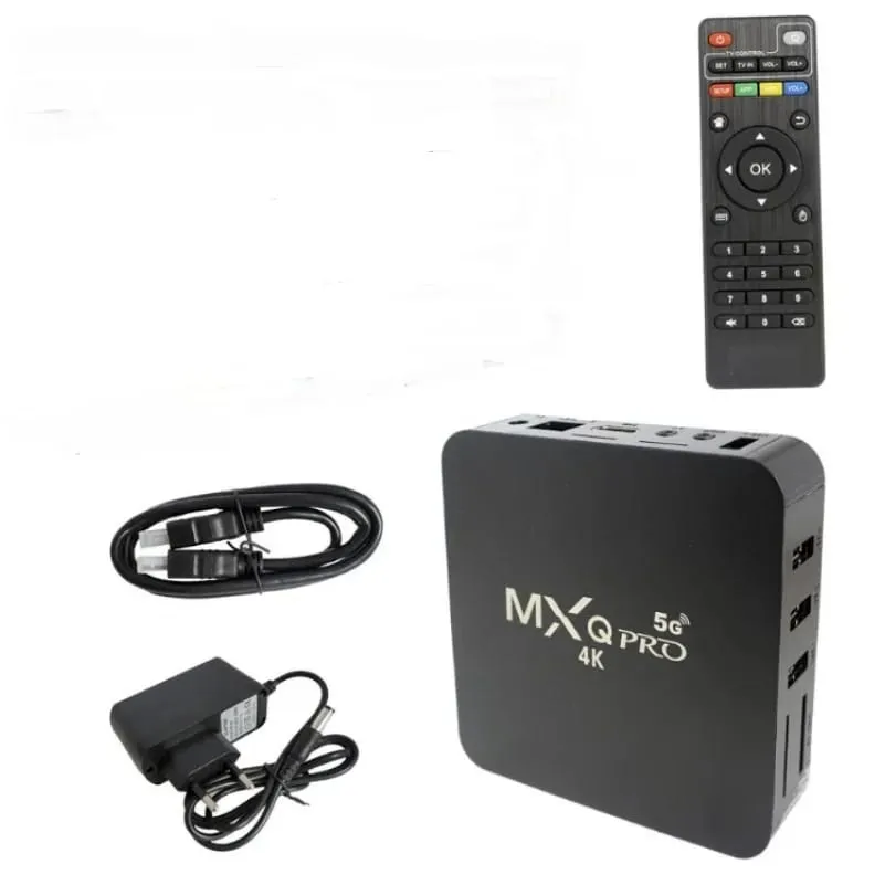 Smart prefix MXQ Pro 4K 5G Tv Box