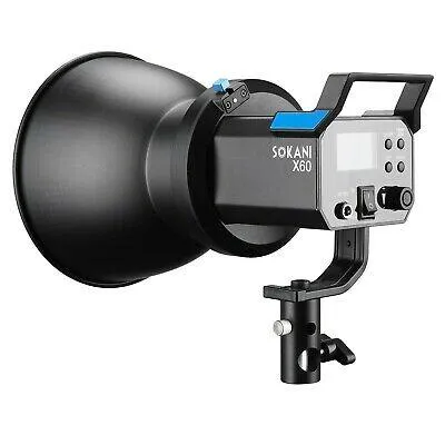 Sokani X60 v2 (Version 2) Portable 80W COB LED Video Photo Studio Light (Bowens Mount)