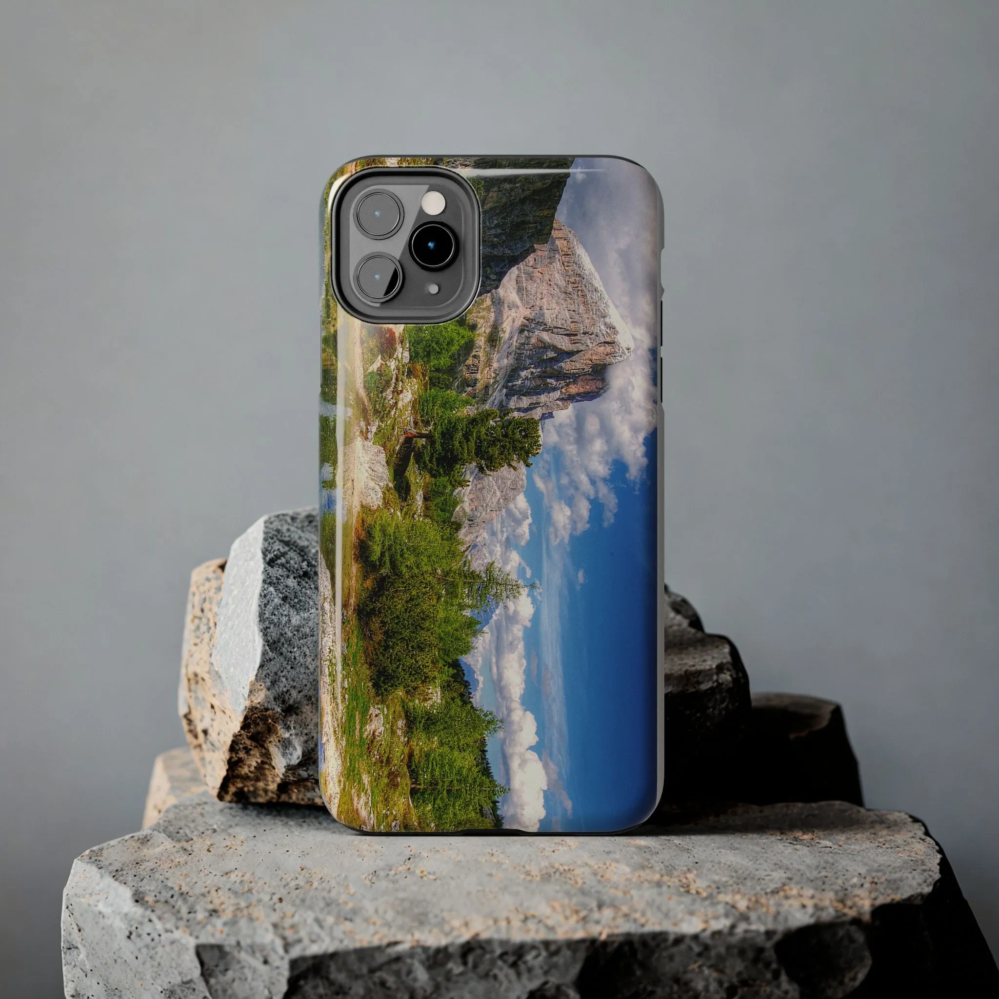 Spring Awakening: Mountains in Full Bloom - Tough Phone Cases