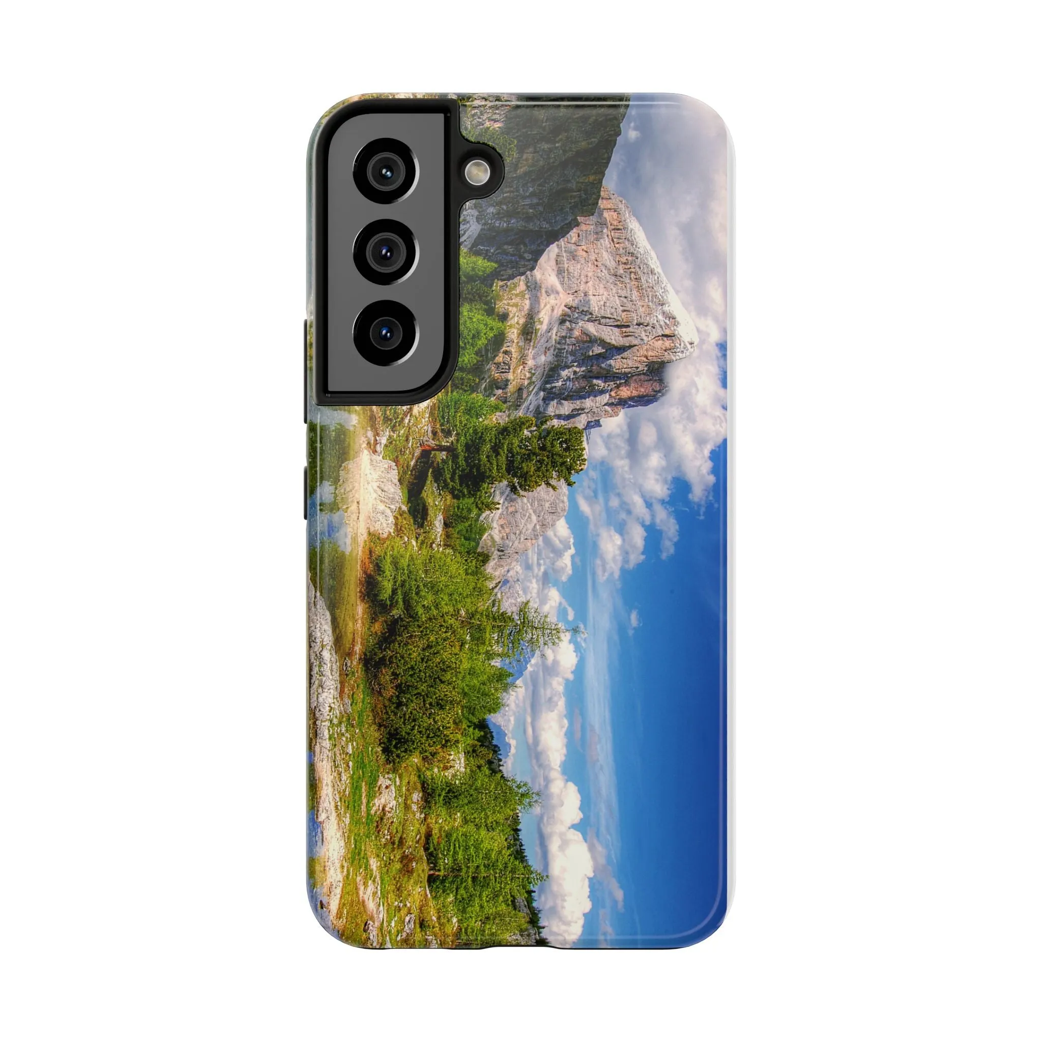 Spring Awakening: Mountains in Full Bloom - Tough Phone Cases