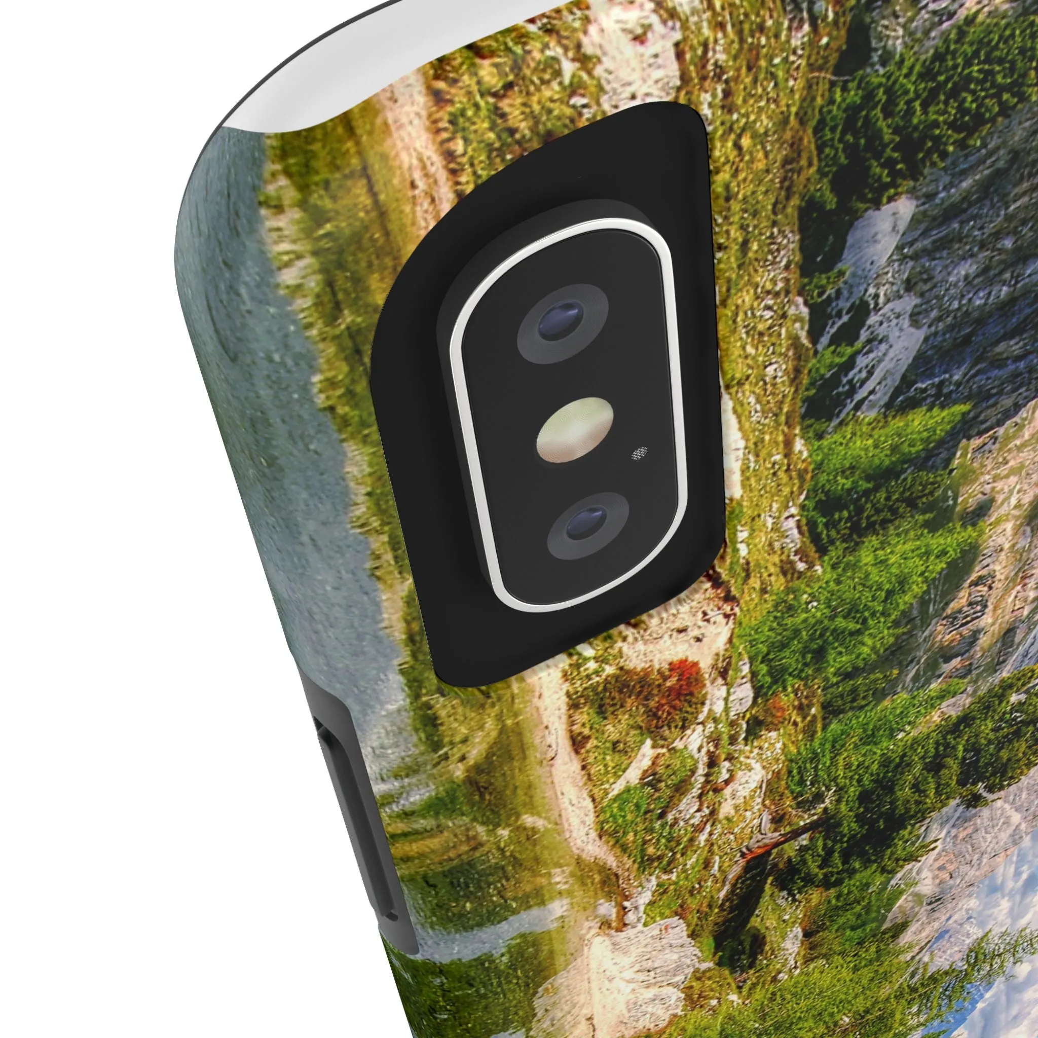 Spring Awakening: Mountains in Full Bloom - Tough Phone Cases