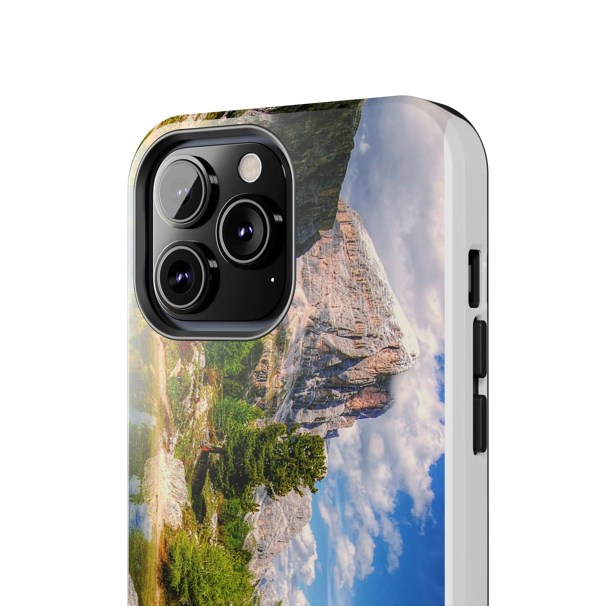 Spring Awakening: Mountains in Full Bloom - Tough Phone Cases