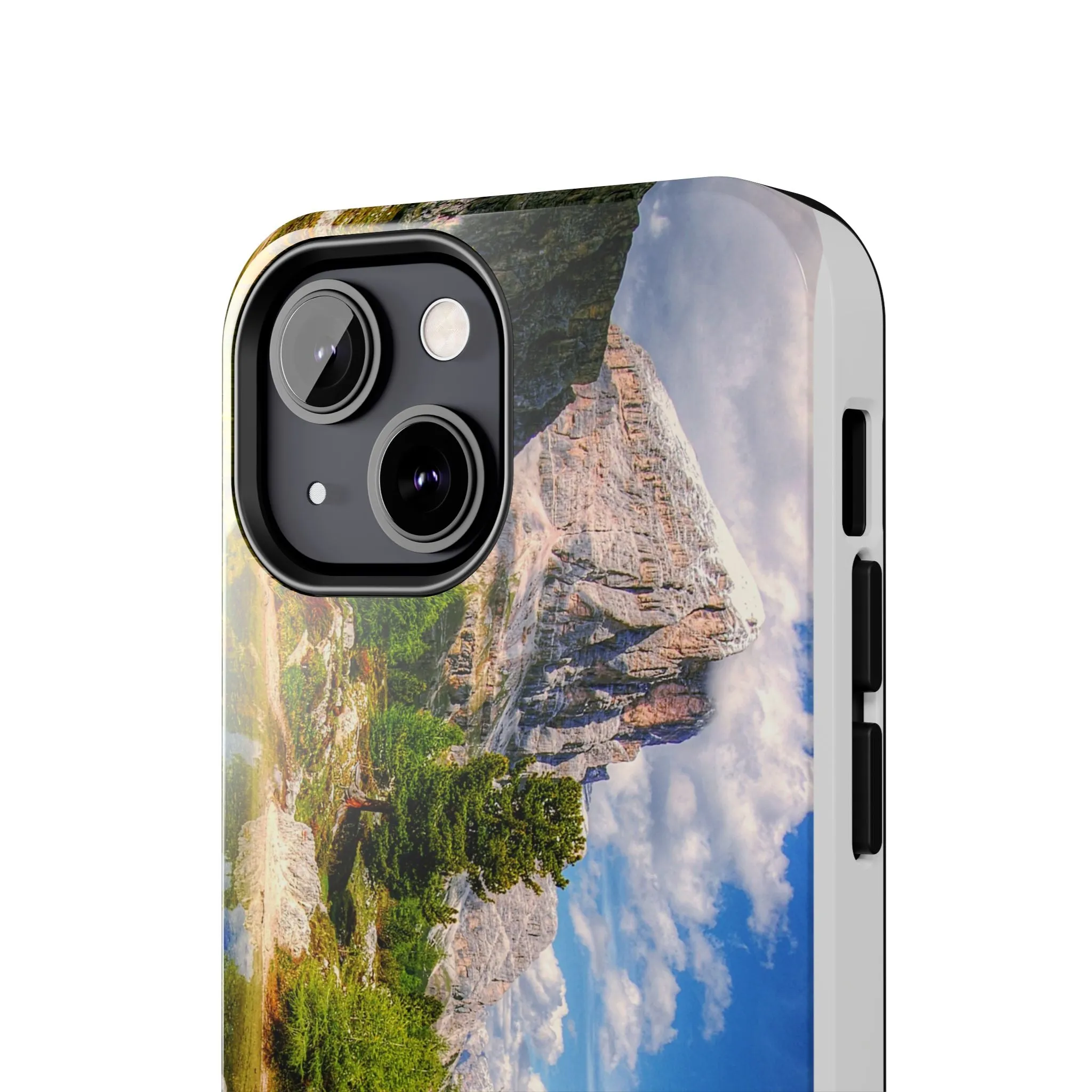 Spring Awakening: Mountains in Full Bloom - Tough Phone Cases