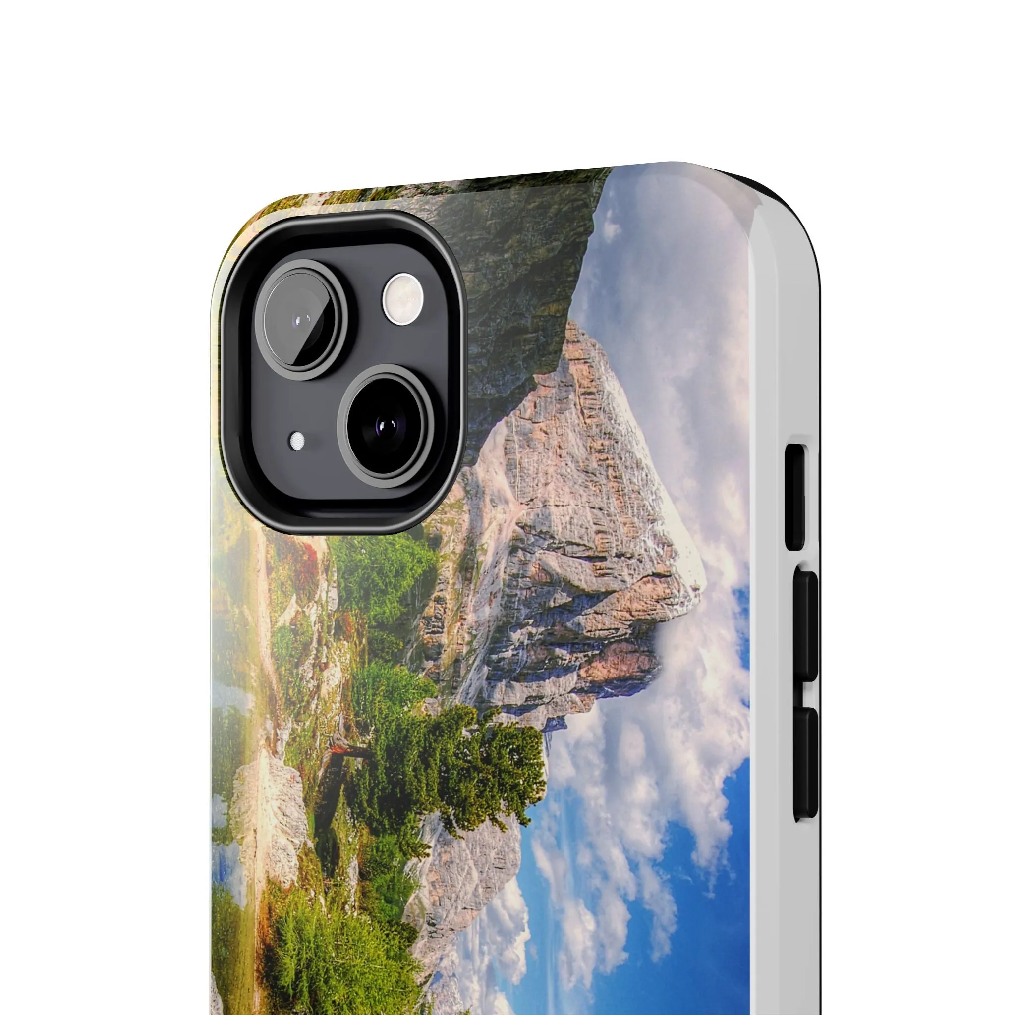 Spring Awakening: Mountains in Full Bloom - Tough Phone Cases