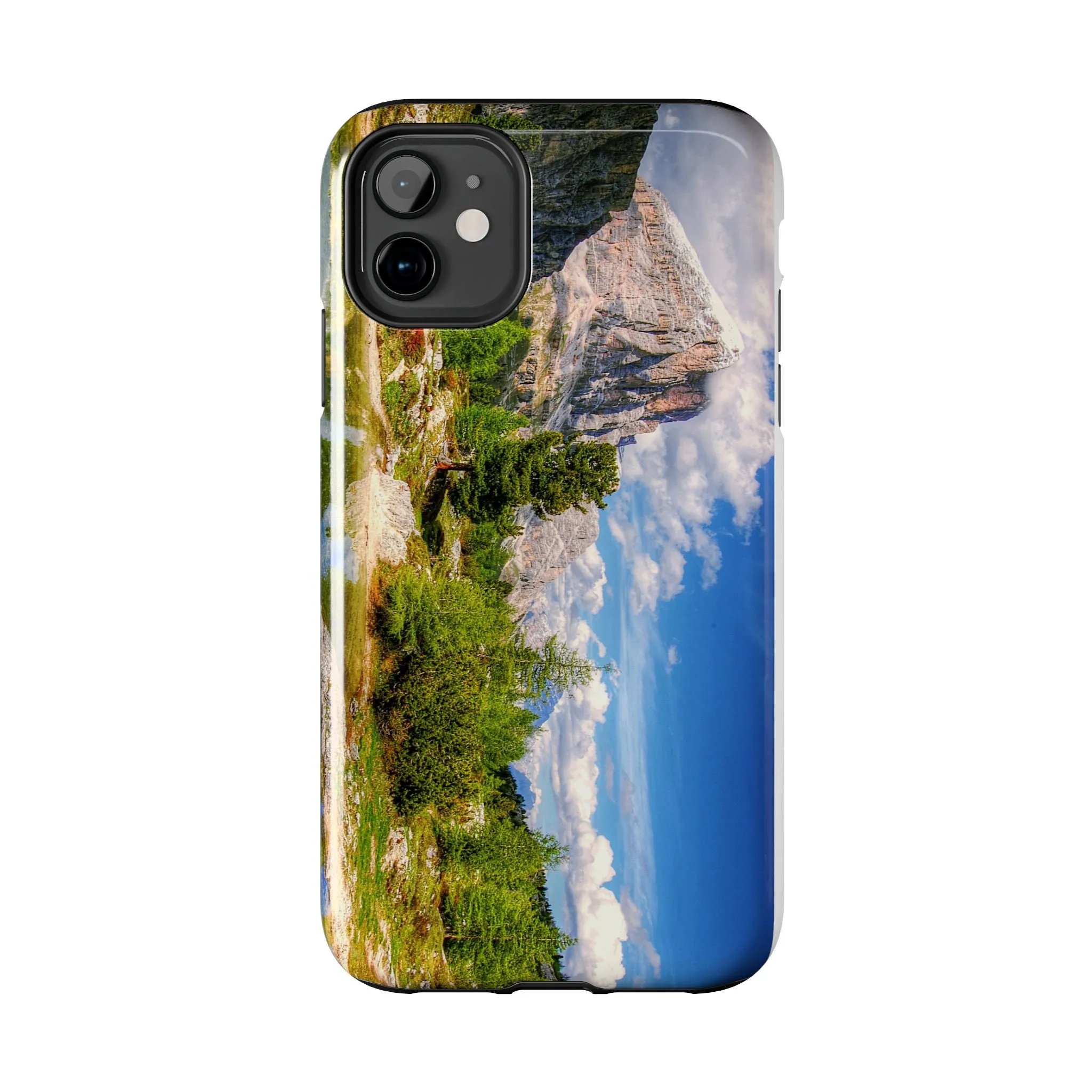 Spring Awakening: Mountains in Full Bloom - Tough Phone Cases