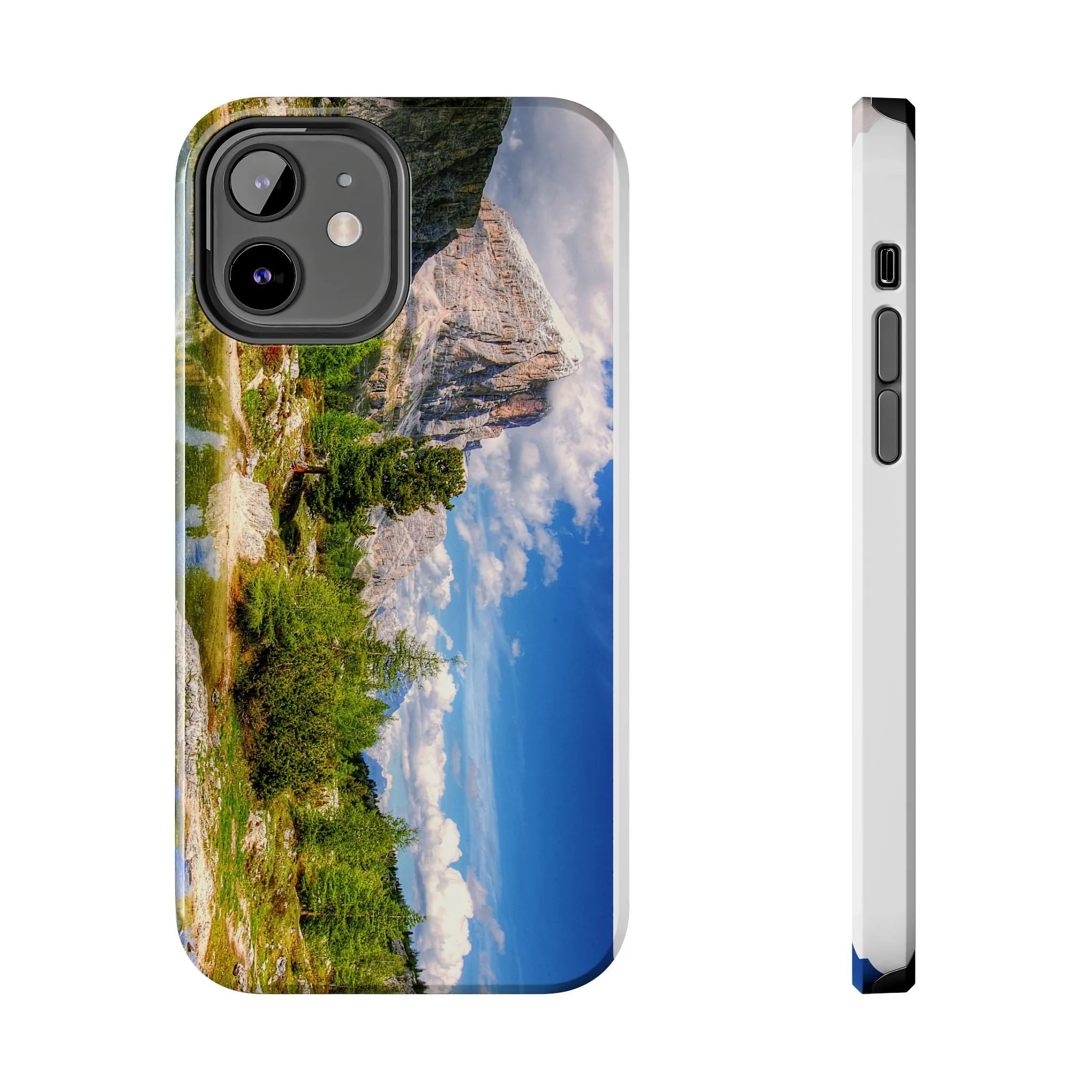 Spring Awakening: Mountains in Full Bloom - Tough Phone Cases