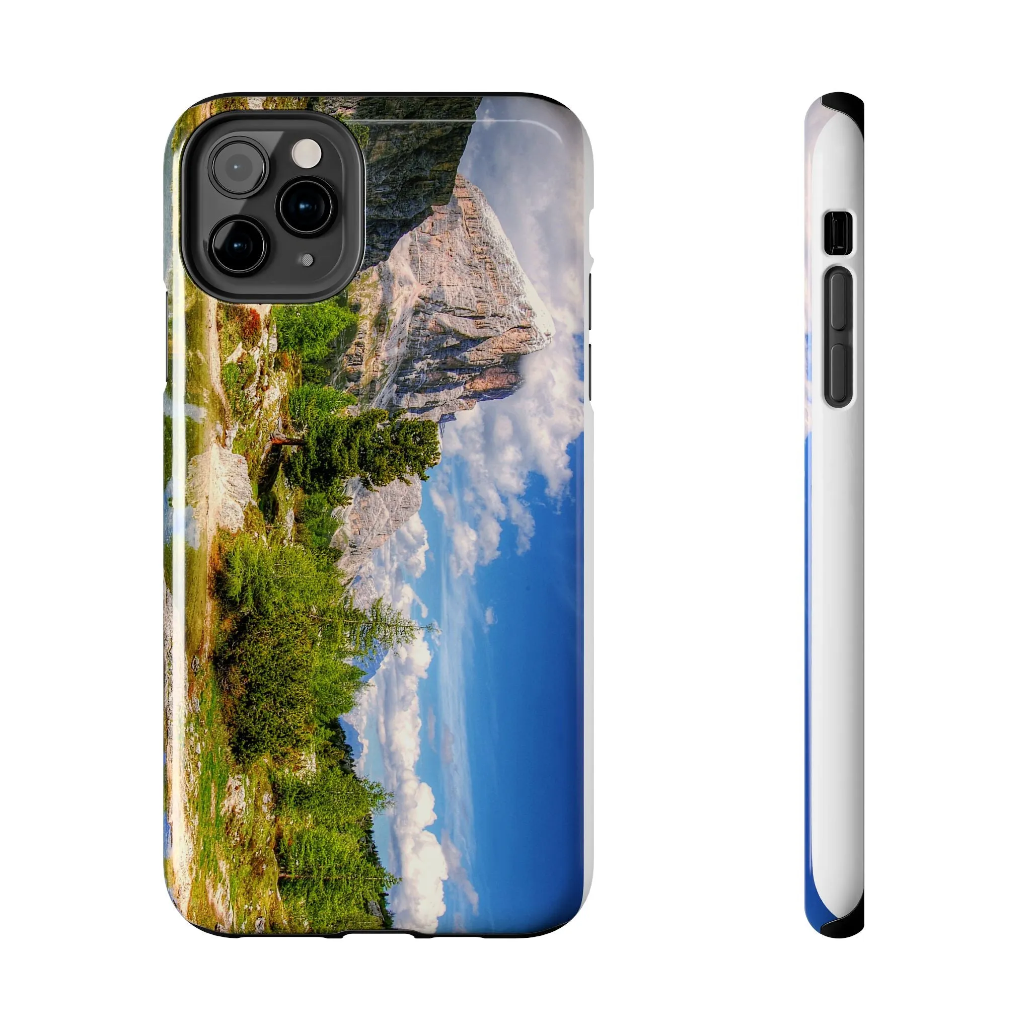 Spring Awakening: Mountains in Full Bloom - Tough Phone Cases