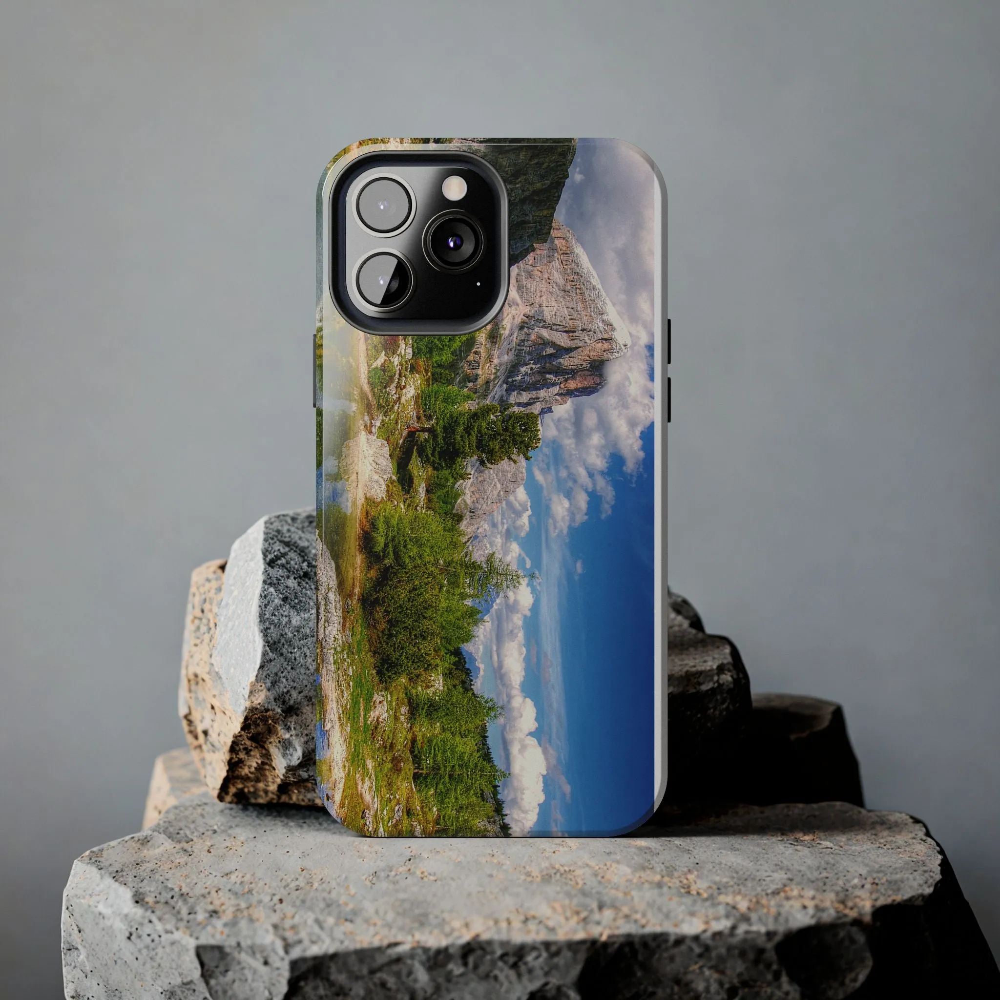 Spring Awakening: Mountains in Full Bloom - Tough Phone Cases