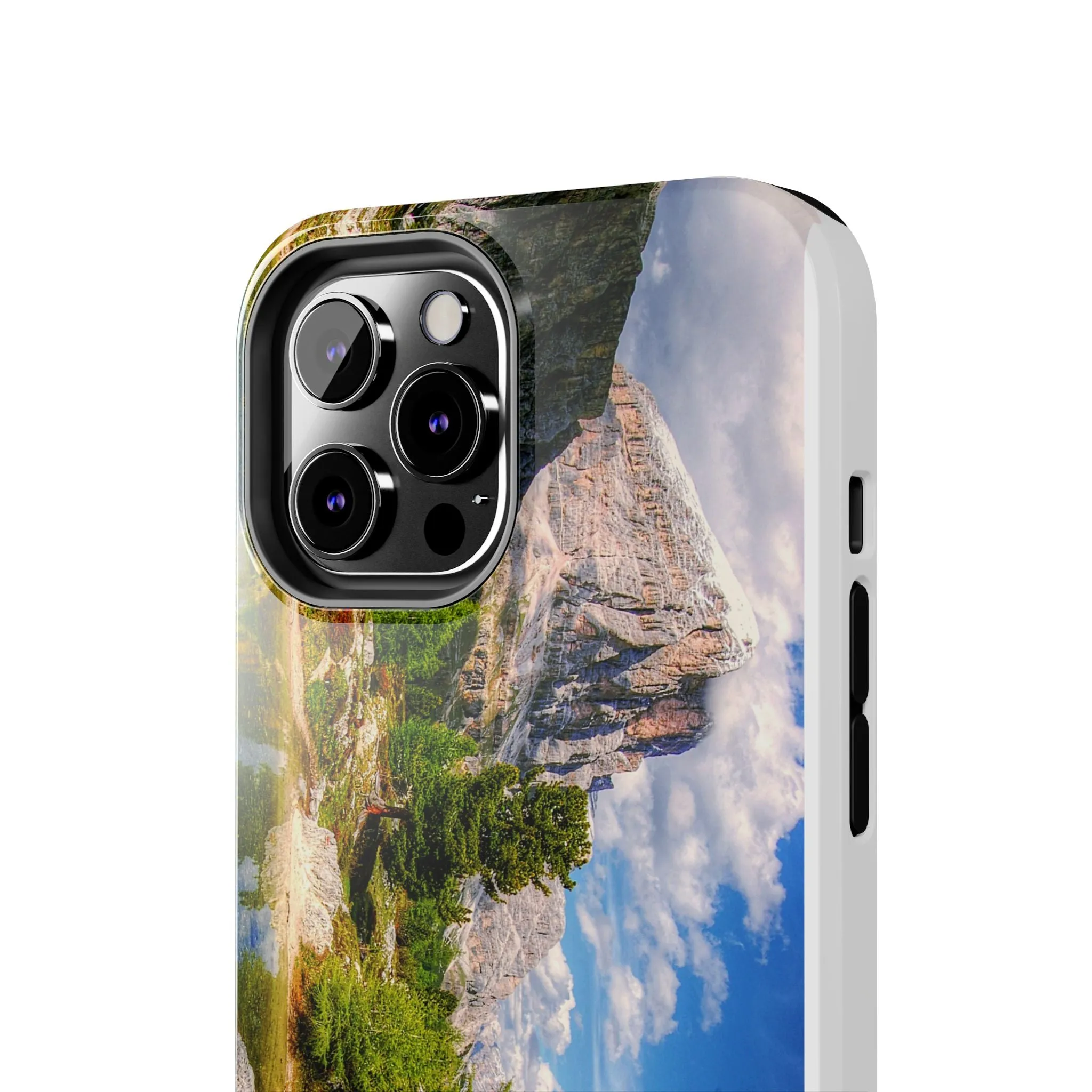 Spring Awakening: Mountains in Full Bloom - Tough Phone Cases