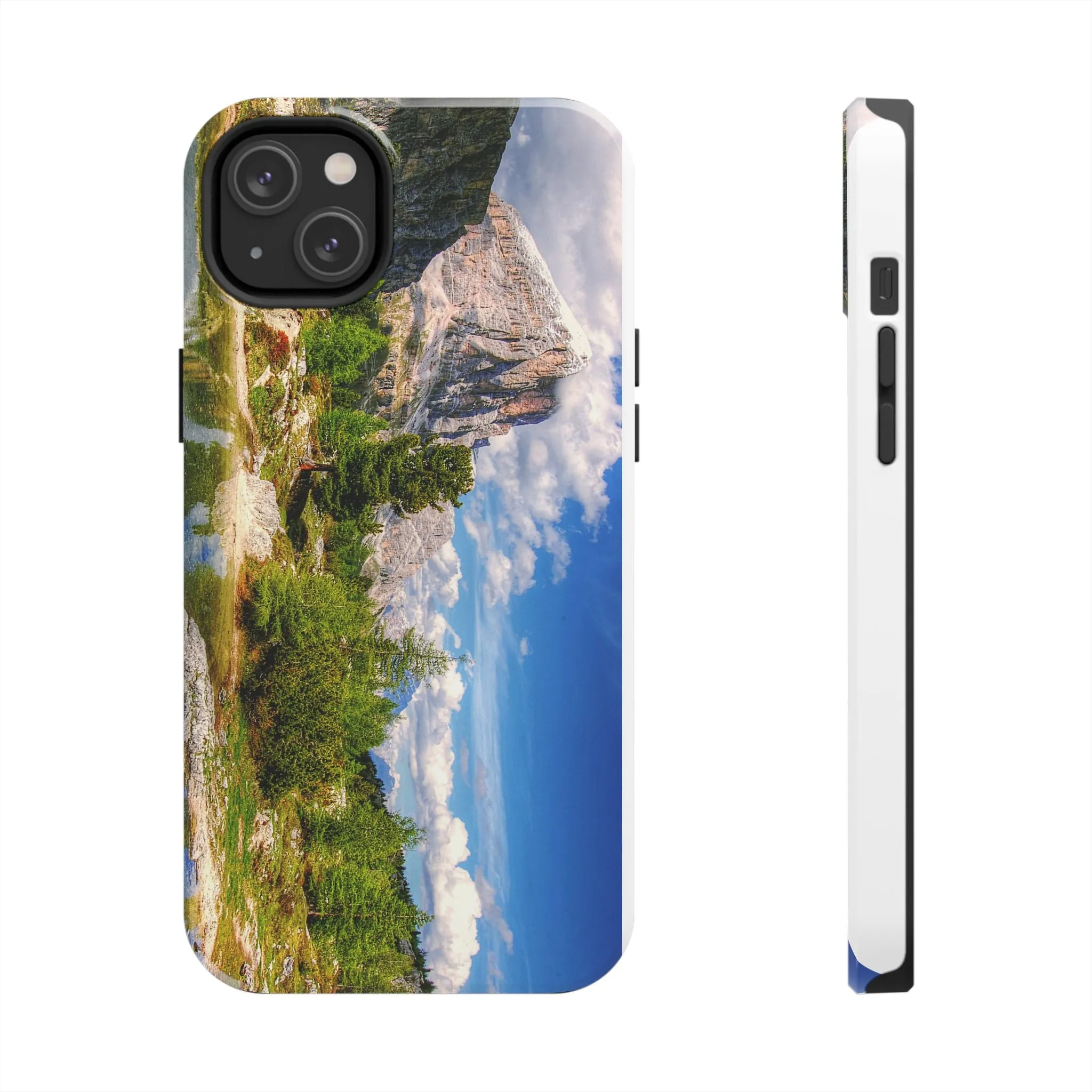 Spring Awakening: Mountains in Full Bloom - Tough Phone Cases