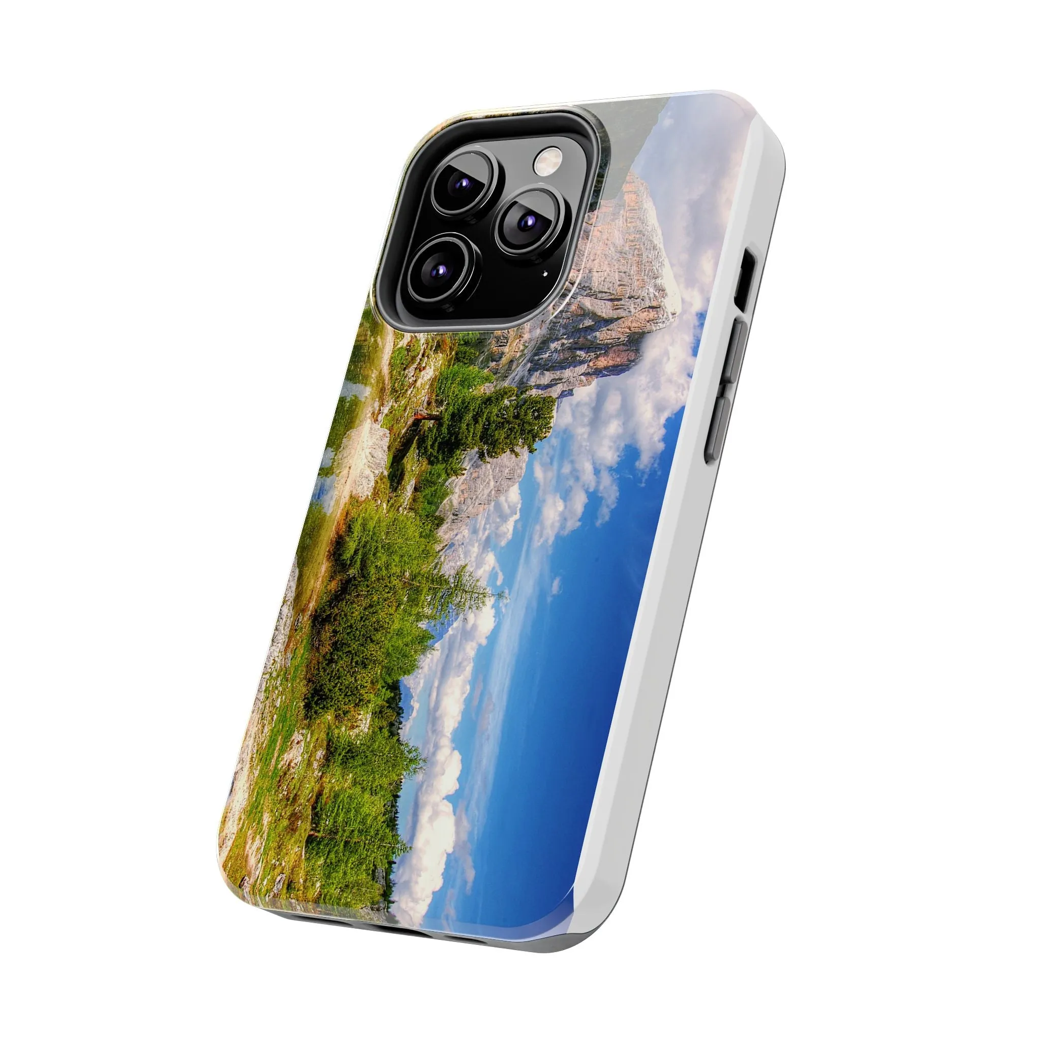 Spring Awakening: Mountains in Full Bloom - Tough Phone Cases